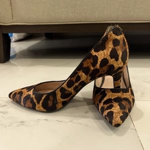 Karl Lagerfeld heels animal print